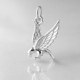 925 Sterling Silver - Soaring Eagle Charm