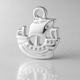 999 Pure Silver - Pirate Ship Charm