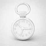 999 Pure Silver - Vintage Pocket Watch Charm