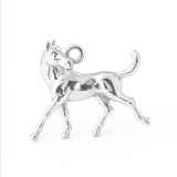 999 Pure Silver - Galloping Horse Charm