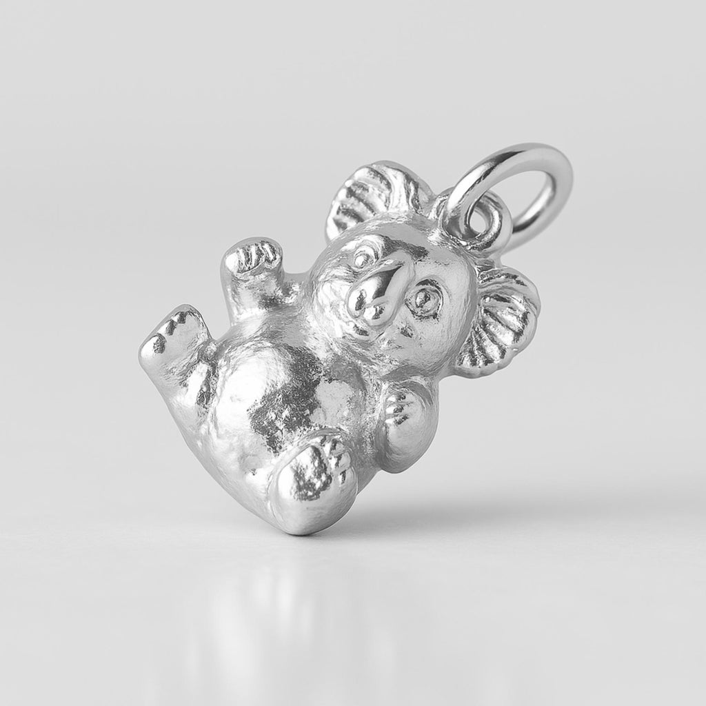 925 Sterling Silver - Baby Koala Charm