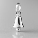 940 Argentium Silver - Classic Christmas Bell Charm