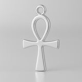 999 Pure Silver - Slim Egyptian Ankh Charm