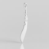 925 Sterling Silver - Kukri Knife Charm