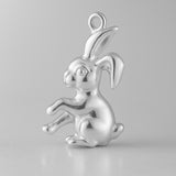 940 Argentium Silver - Bunny Rabbit Charm