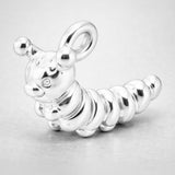 925 Sterling Silver - Garden Caterpillar Charm