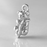 925 Sterling Silver - Koala with Stick Charm
