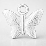 999 Pure Silver - Dainty Butterfly Charm