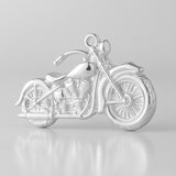 940 Argentium Silver - Harley Motorbike Charm