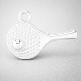 940 Argentium Silver - Table Tennis Paddle Charm