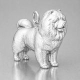 999 Pure Silver - Chow Chow Dog Charm