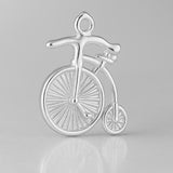 925 Sterling Silver - Penny Farthing Charm
