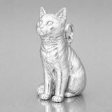925 Sterling Silver - European Shorthair Cat Charm