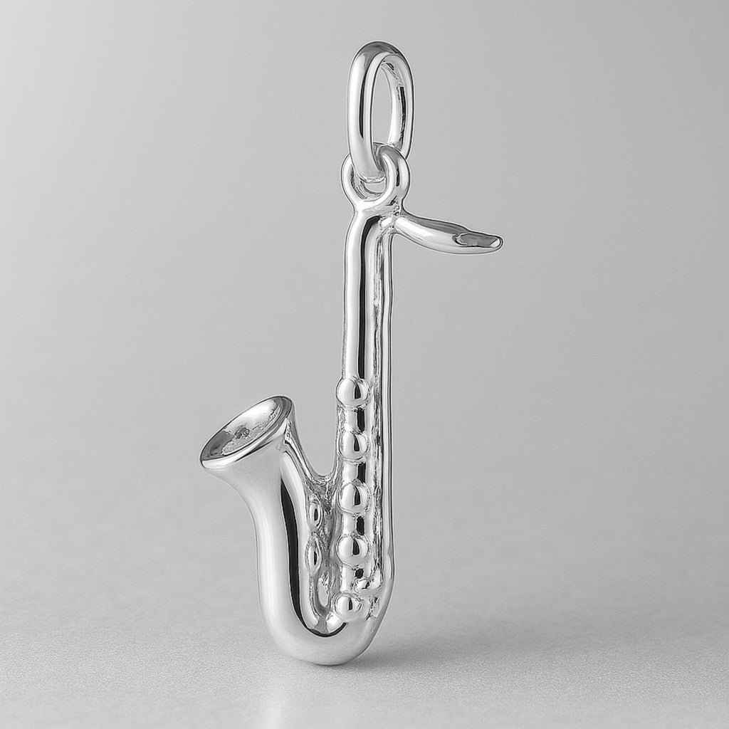 925 Sterling Silver - Alto Saxophone Charm