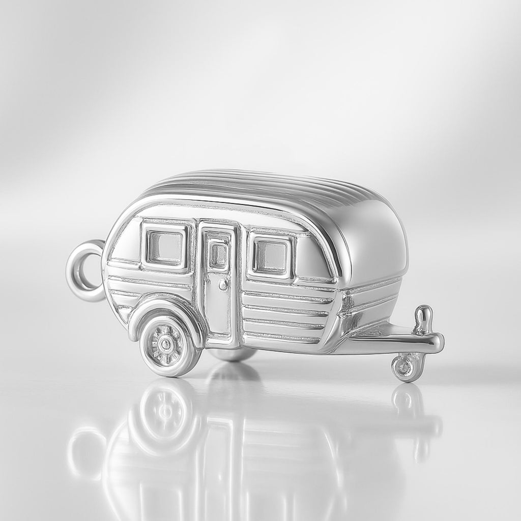 999 Pure Silver - Vintage Camper Caravan Charm