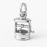 940 Argentium Silver - Wishing Well Charm