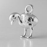 925 Sterling Silver - Baby Chicklet Charm