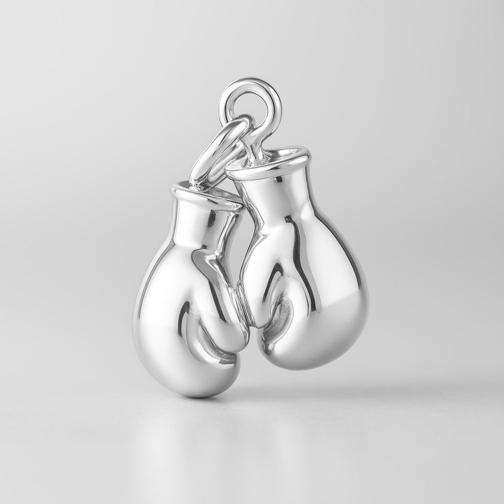 940 Argentium Silver - Boxing Gloves Charm
