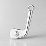 999 Pure Silver - Mini Golf Club & Ball Charm