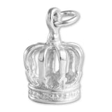925 Sterling Silver - Royal Crown Charm