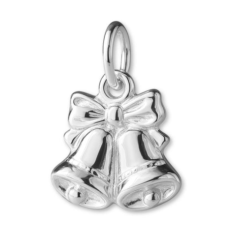 999 Pure Silver - Traditional Christmas Bells Charm