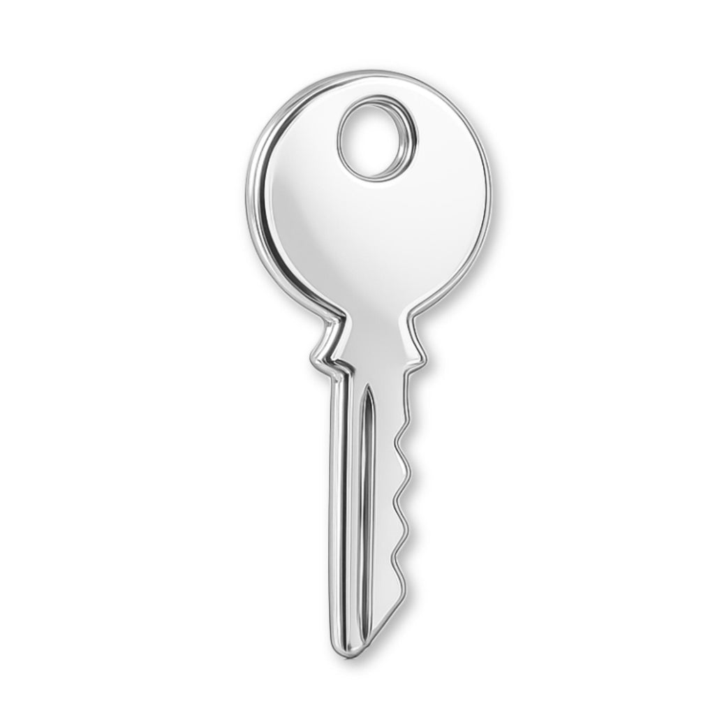940 Argentium Silver - Classic House Key Charm