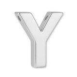 925 Sterling Silver - Block Letter Charm