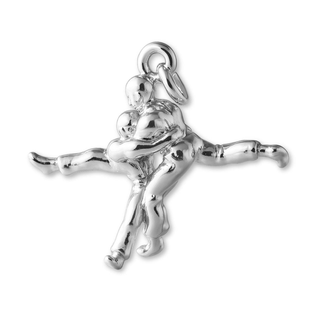 999 Pure Silver - Jiu-Jitsu Spar Charm