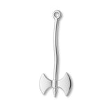 999 Pure Silver - Viking Battle Axe Charm