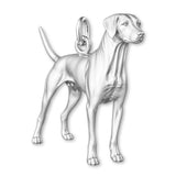 925 Sterling Silver - Dalmatian Dog Charm