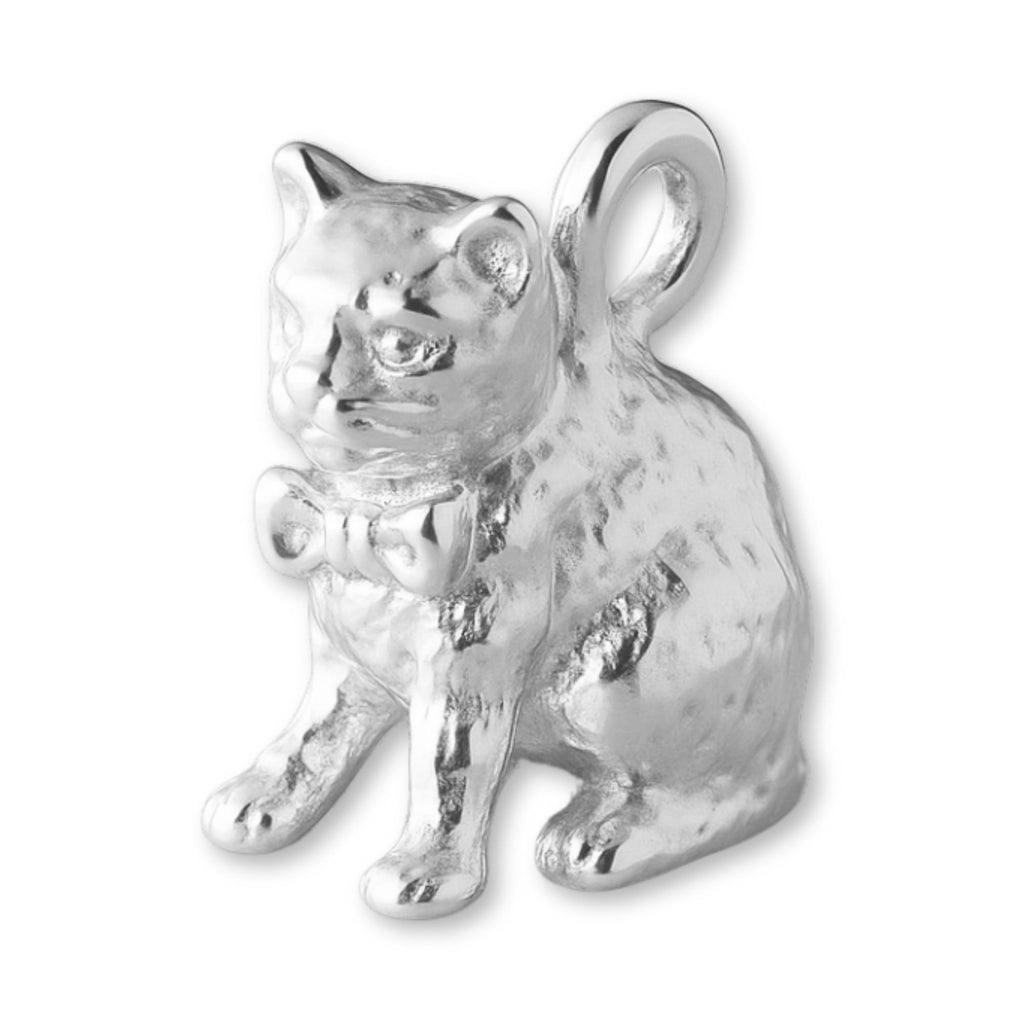 925 Sterling Silver - House Cat Charm