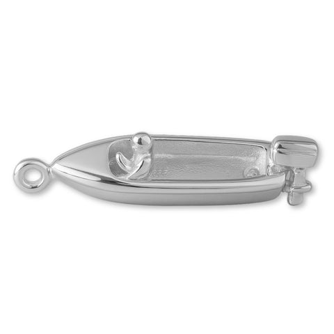 925 Sterling Silver - Speed Boat Charm