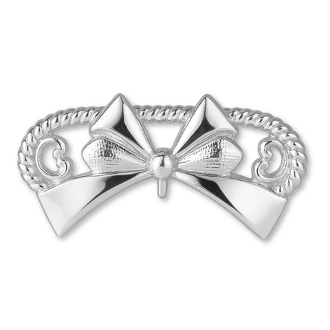 940 Argentium Silver - Ornate Bow Charm