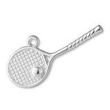 999 Pure Silver - Tennis Racket Charm