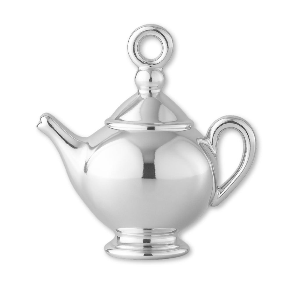 999 Pure Silver - Classic Teapot Charm