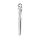 925 Sterling Silver - Ornate Butter Knife Charm