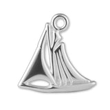 925 Sterling Silver - Regatta Sailboat Charm