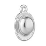 940 Argentium Silver - Bowler Hat Charm
