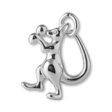 999 Pure Silver - Boxing Kangaroo Charm