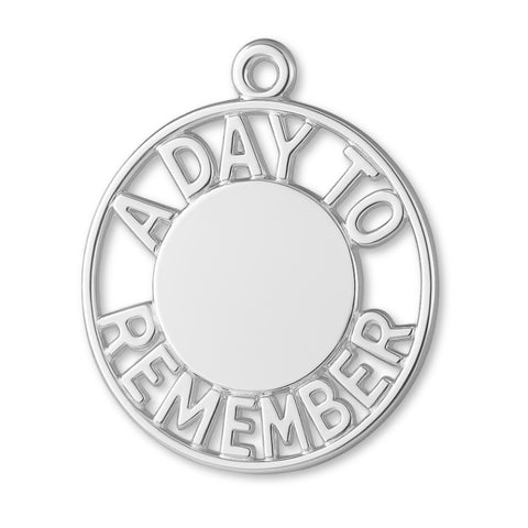 940 Argentium Silver - A Day to Remember Charm