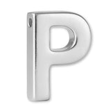 925 Sterling Silver - Block Letter Charm