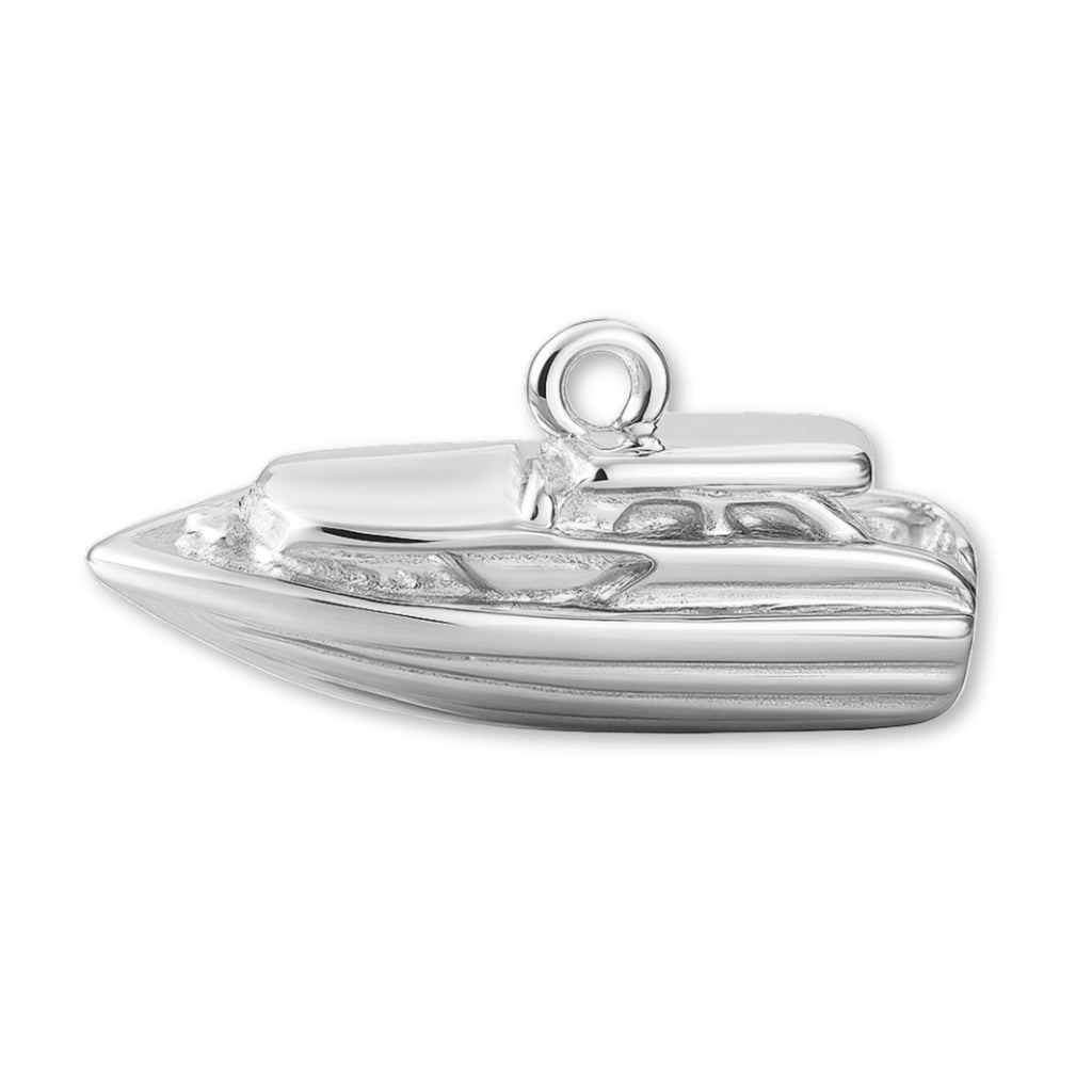 940 Argentium Silver - Powerboat Charm
