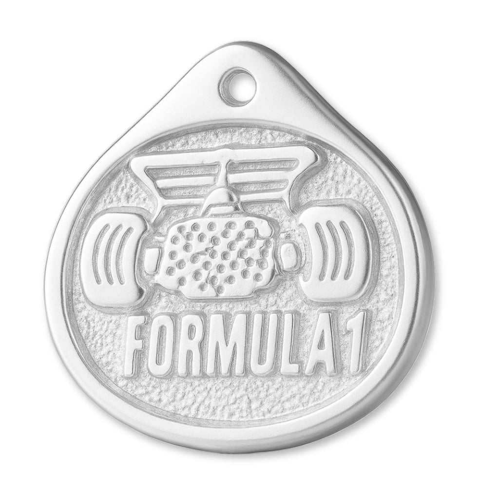 925 Sterling Silver - Formula 1 Charm