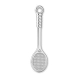 999 Pure Silver - Badminton Racket Charm