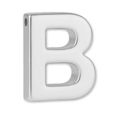 925 Sterling Silver - Block Letter Charm
