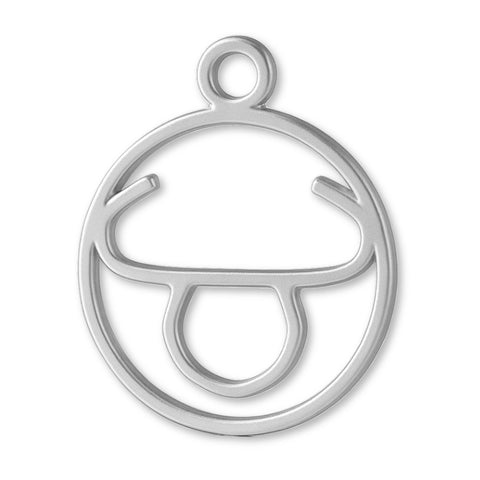 999 Pure Silver - Taurus Zodiac Round Charm