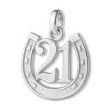 999 Pure Silver - 21 Horseshoe Charm