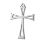 999 Pure Silver - Openwork Crucifix Charm