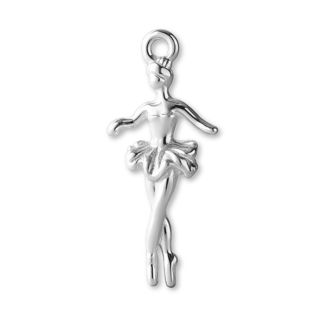 999 Pure Silver - Enpointe Ballerina Charm