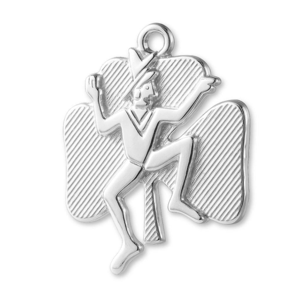 940 Argentium Silver - Lucky Leprechaun Clover Charm
